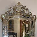 venetian style antique mirror repair